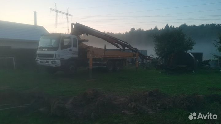 Услуги автобетононасоса в с Сергиев Посаде