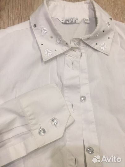 Школьные блузки 122-128