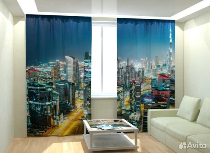Шторы фотошторы