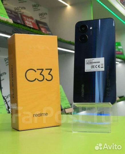 Новые Realme C33 4/64/128 Гарантия