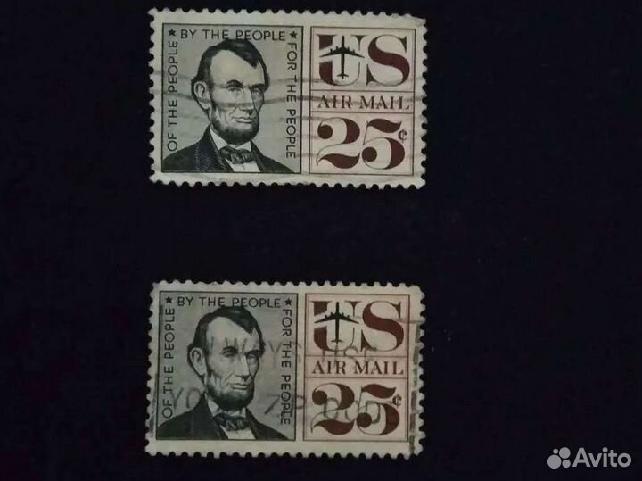 Редкая почтовая марка США