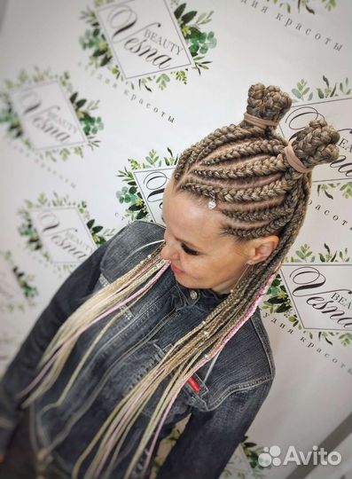 Афропрически, брейды, плетение кос