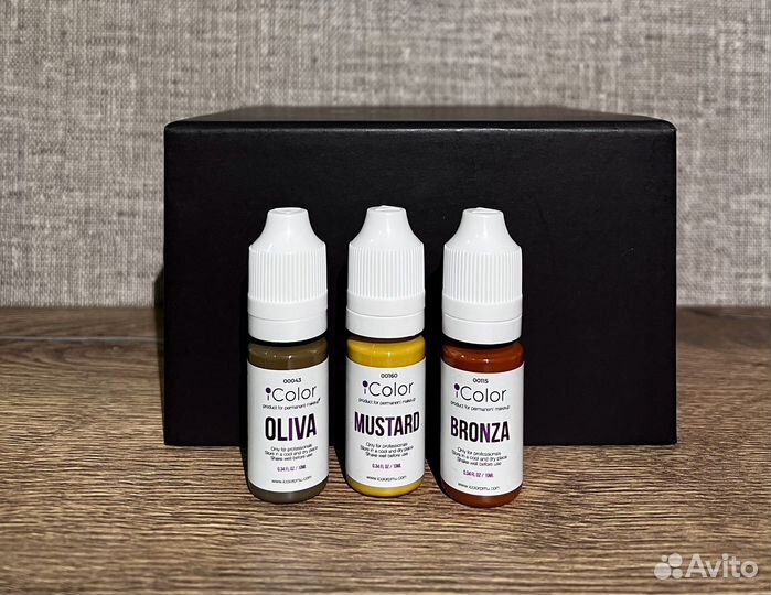 Пигменты для татуажа