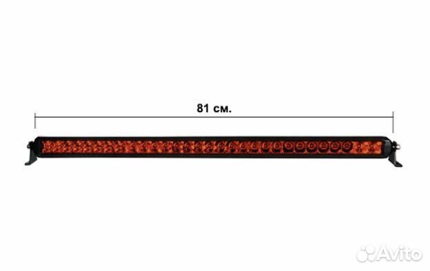 Балка противотуманная aurora ALO-A-S5-30H