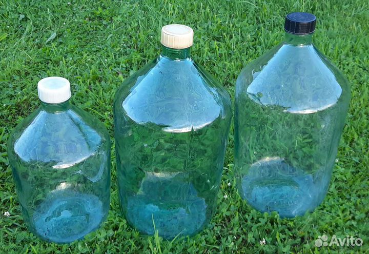 Стеклянные бутыли 20л