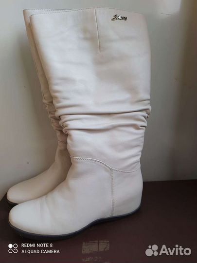 Сапоги женские зимние натуральный мех и кожа разме