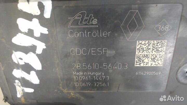 Блок абс, насос Renault Scenic, 2011