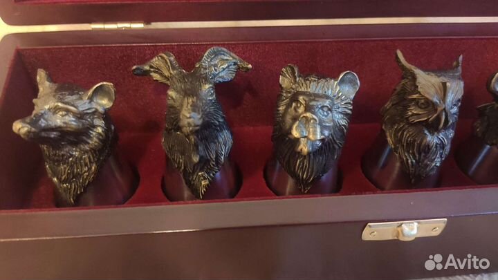 Подарочный набор рюмок-перевертышей