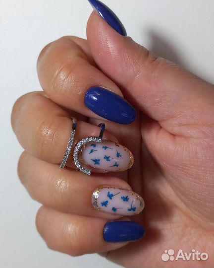 Маникюр на дому наращивание