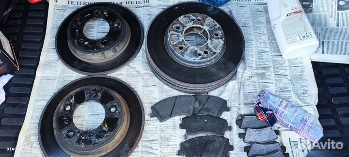 Диски тормозные Hyundai Elantra AD 6