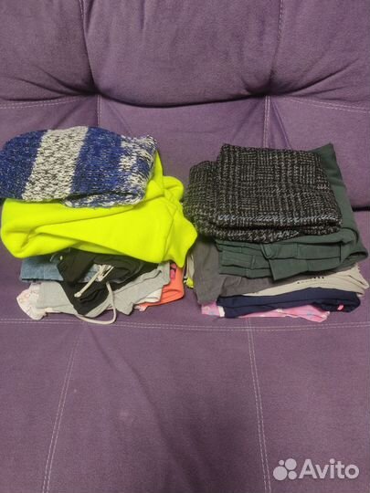 Огромный пакет одежды для женщины