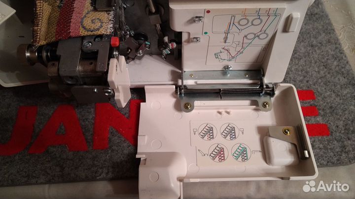 Оверлок Janome 204d, новый