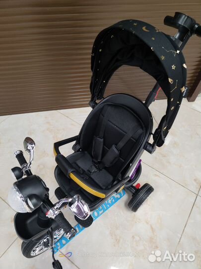 Велосипеды с родит.ручкой и фарой