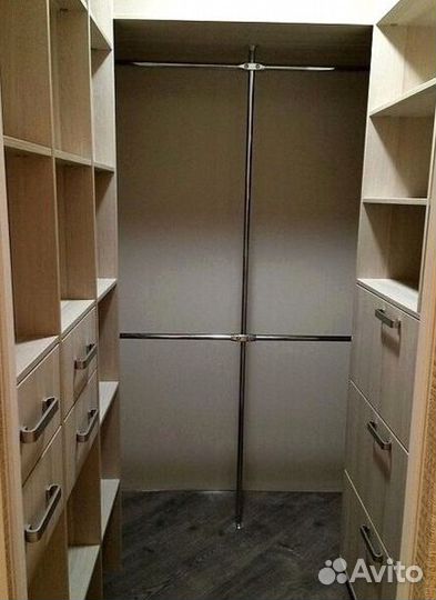 Гардеробная встроенная