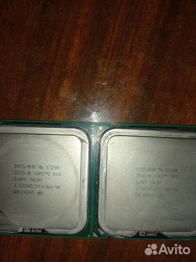 Процессор Intel core 2 duo