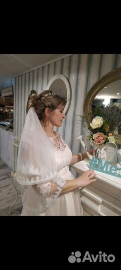 Свадебное платье короткое