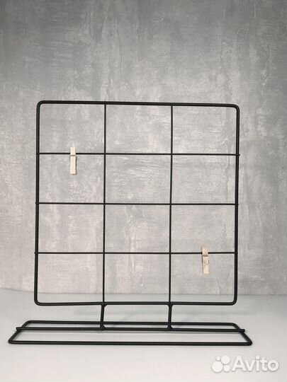 Держатель металлический для фото / украшений