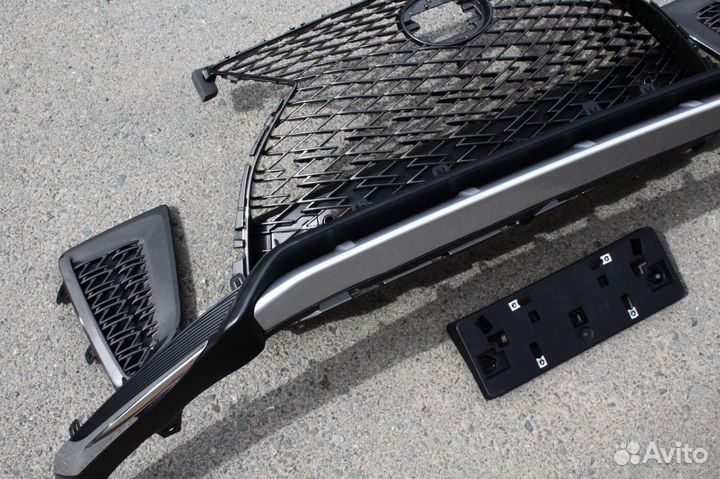 Lexus RX 2019+ Обвес F-Sport решетка и губа W2NF3