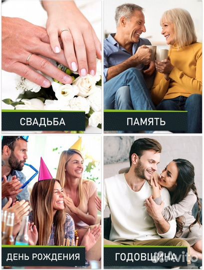 3D Слепок рук для двоих подарочный набор