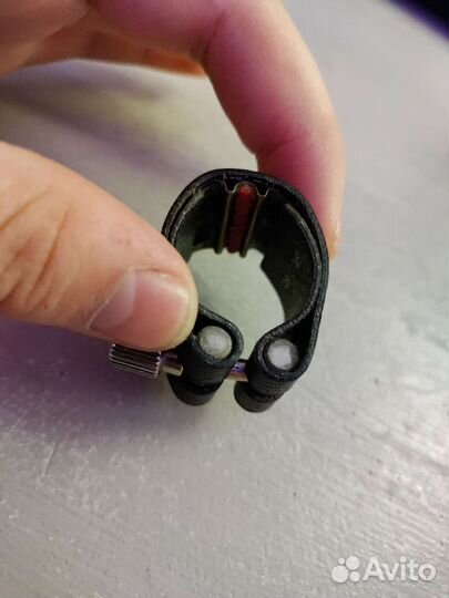 Лигатура (машинка) для кларнета кожаная