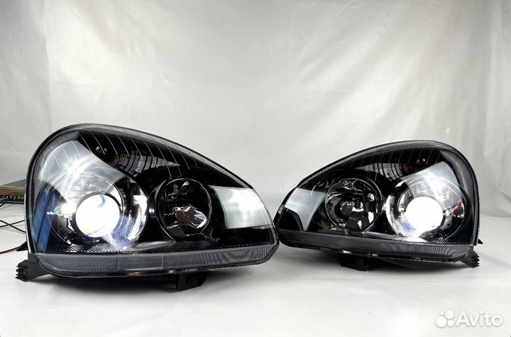 Фары с biled линзами для Лада Приора 1-2