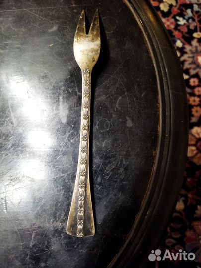 Серебряная вилка 916пр., «централь», Таллин
