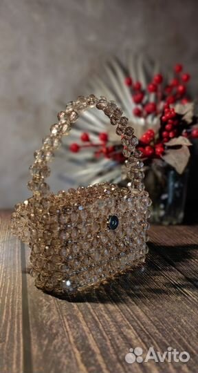 Сумка из бусин