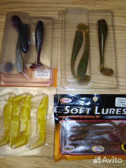 Мягкие приманки