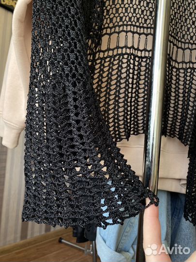 Кофта в сетку