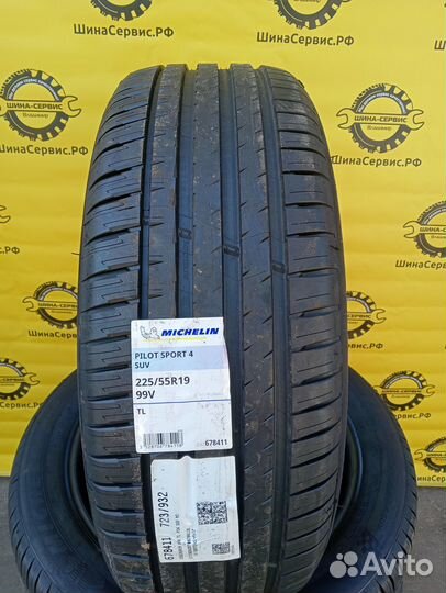 Michelin Pilot Sport 4 SUV 225/55 R19 99V