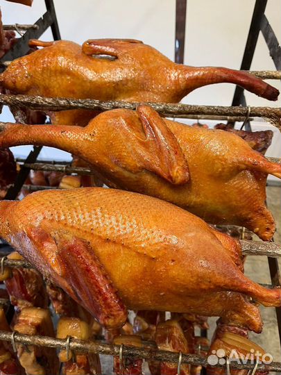 Утки,бройлеры копчёные