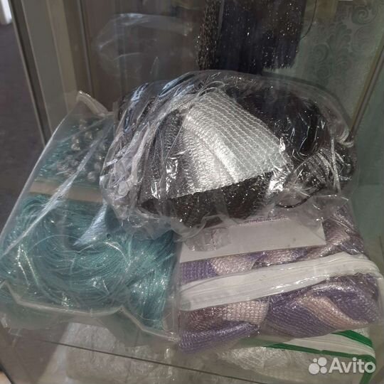 Шторы нити, кисея