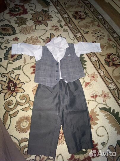 Костюм кластческий детский на мальчика
