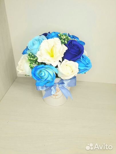 Мыльный букетик из роз