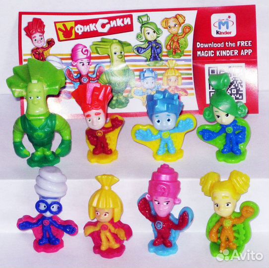 Игрушки из киндера. Серии