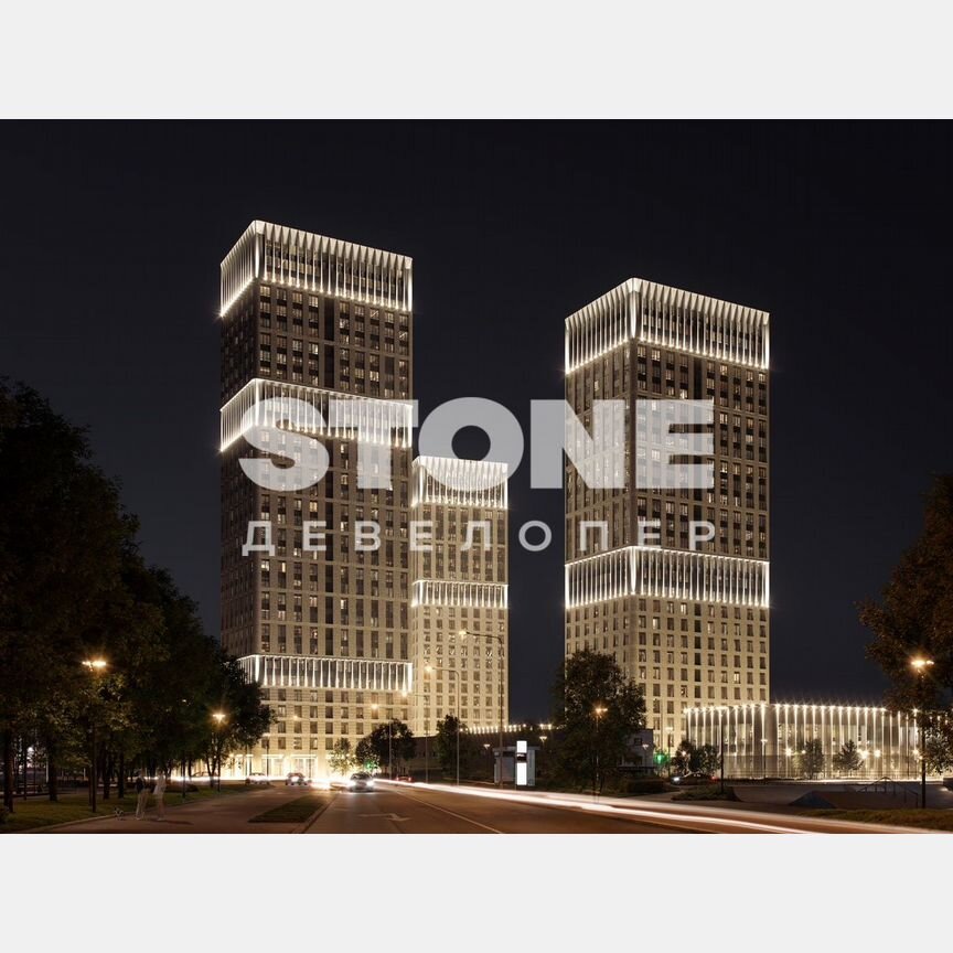 2-к. квартира, 62,4 м², 12/28 эт.