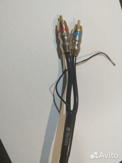 Кабель belsis 2RCA - 2RCA + rem Gold 5m BW4038