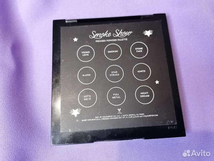 Палетка теней Colourpop Smoke Show