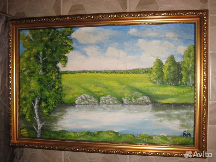 Картина маслом на холсте