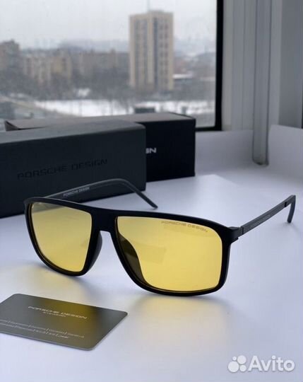 Очки porsche design желтые поляризационные