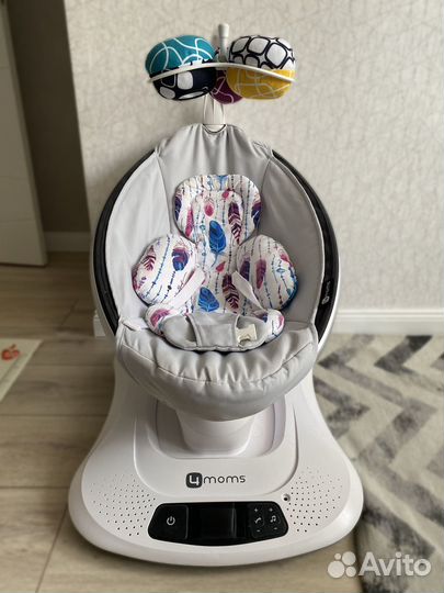 Mamaroo 4moms мамару электронные качели шезлонг