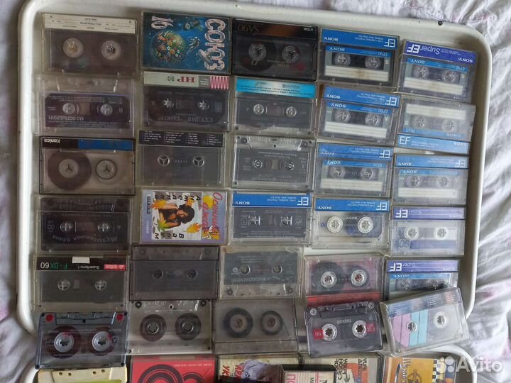 Аудиокассеты времен СССР бу
