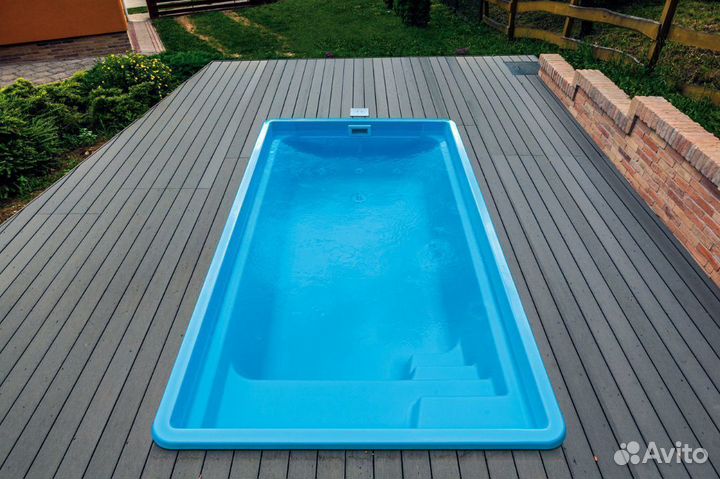 Бассейн 3х6х1,5 для бизнеса