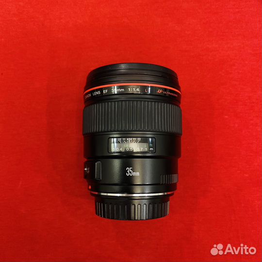 Canon EF 35mm f/1.4L USM