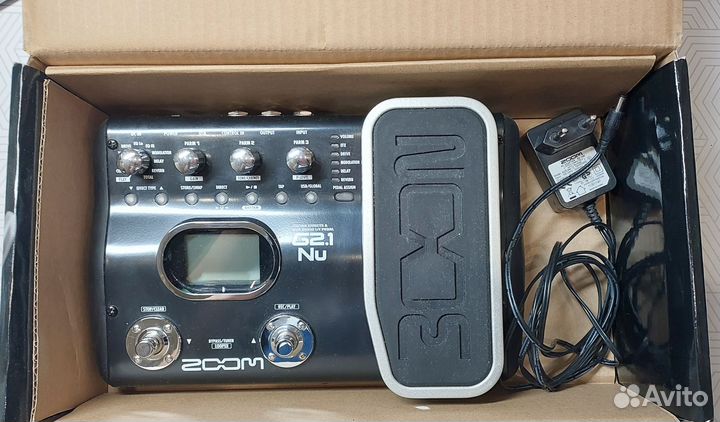 Гитарный процессор zoom g2. 1nu