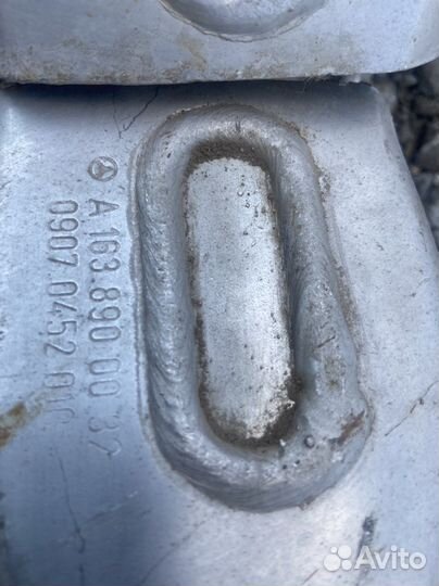 Продам обвес mercedes мл