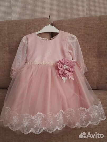 Нарядное платье для девочки 1 год