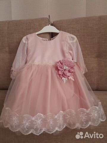 Нарядное платье для девочки 1 год