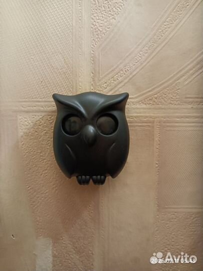 Новое Магнитная Вешалка для ключей Сова