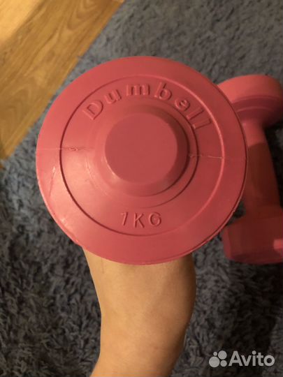 Гантели 1 кг